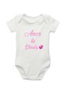 Body Bebê Personalizado Amor da Dinda - M Body Bebê Personalizado Amor da Dinda - M