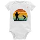Body Bebê Pescaria Vintage Sunset - Foca na Moda