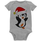 Body Bebê Pinguim Noel - Foca na Moda