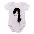 Body Bebê Premium infantil amy winehousesorriso rock Body Bebê Premium infantil amy winehousesorriso rock