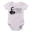 Body Bebê Premium infantil martin luther king frase