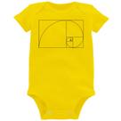 Body Bebê Proporção Áurea Fibonacci - Foca na Moda Body Bebê Proporção Áurea Fibonacci - Foca na Moda