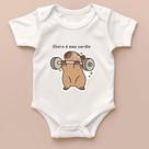 Body Bebê Reborn Bodie Personalizado Capyvara Cardio Infantil Confort 100%Algodão