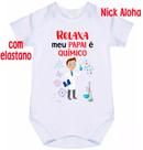 body bebê relaxa meu papai é químico cód 9806