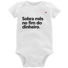 Body Bebê Sobra mês no fim do dinheiro - Foca na Moda Body Bebê Sobra mês no fim do dinheiro - Foca na Moda