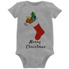 Body Bebê Socket Merry Christmas - Foca na Moda