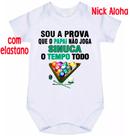 body bebê sou a prova que o papai não joga sinuca o tempo todo cód 2112