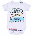 body bebê sou o amor da prima cód 9623