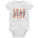 Body Bebê Stay Strong - Foca na Moda Body Bebê Stay Strong - Foca na Moda