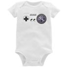 Body Bebê Super Nintendo SNES Gamepad - Foca na Moda