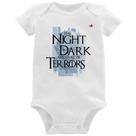 Body Bebê The night is dark and full of terrors - Foca na Moda