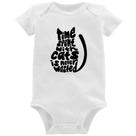 Body Bebê Time spend with cats is never wasted - Foca na Moda
