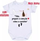body bebê titia prepare o coração estou a caminho cód 2354