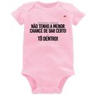 Body Bebê Tô dentro! - Foca na Moda
