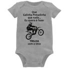 Body Bebê Trilha com o titio - Foca na Moda Body Bebê Trilha com o titio - Foca na Moda