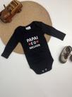 Body Bebe Unisex com Frase Manga Longa Michele Collection Ref.003