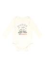 Body bebê unissex em cotton Brandili Baby