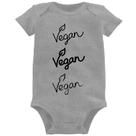 Body Bebê Vegan - Foca na Moda Body Bebê Vegan - Foca na Moda