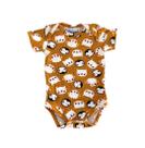 Body bebê verão masculino Raccon - Roupa menino