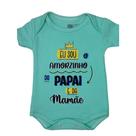 Body Bebe Verão Temático Menino Menina Frase 100% Suedine
