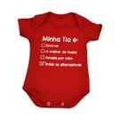 Body Bebe Verão Temático Menino Menina Frase 100% Suedine