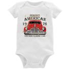 Body Bebê Vintage Classic Car - Foca na Moda