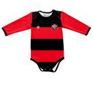Body Bebê Vitória BA Listrado Longo Proteção UV Oficial Body Bebê Vitória BA Listrado Longo Proteção UV Oficial