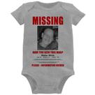 Body Bebê Walter White Missing - Foca na Moda Body Bebê Walter White Missing - Foca na Moda