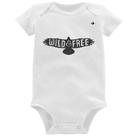 Body Bebê Wild and Free - Foca na Moda Body Bebê Wild and Free - Foca na Moda