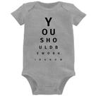Body Bebê You should be working now - Foca na Moda