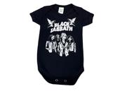 Body Black Sabbath Bodie Macacão Mesversário Bebê Banda de Rock Md001 Body Black Sabbath Bodie Macacão Mesversário Bebê Banda de Rock Md001