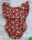 Body Bodie Infantil De Bebê Temático De Natal Natalino Vermelho Estampado Colorido