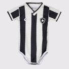 Body Botafogo Premium Preto e Branco