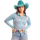 Body Camisa Azul Bebê Feminino Western Brilhos Coloridos Moda Country Texas Ranch Jeans Oficial Body Camisa Azul Bebê Feminino Western Brilhos Coloridos Moda Country Texas Ranch Jeans Oficial