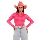 Body Camisa Cirrê Pink Bordado Branco Moda Country Modelador Cowgirl Miss Texas Ranch Jeans Oficial