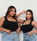 Body Candy Collor Moda Plus Size Quadrada Tendência Verão