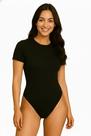 Body casual feminino/gola redonda/verão