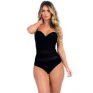 Body Casual Recorte Em Tule Bojo Transpassado Modela Corpo Body Casual Recorte Em Tule Bojo Transpassado Modela Corpo