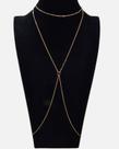 Body chain corrente de corpo colar corporal Ouro e Prata