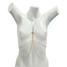 Body Chain Dourada Olho