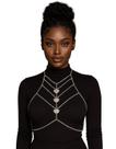 Body Chain Feminino Corações
