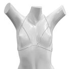 Body Chain Prata Strass Cintilante