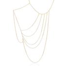 Body chain rommanel duplo com esferas 45cm ajustável 532479 Body chain rommanel duplo com esferas 45cm ajustável 532479