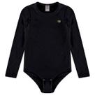 Body Collant Térmico Infantil Ultra Comfort Preto Costão