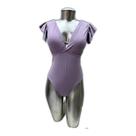 Body com Babado na Manga em Suplex UV50+ Traje Casual Luxo Moda