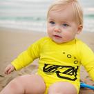 Body Com Filtro Solar Uv50+ Bebê - Ideal Para Praia E Sol