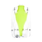 Body Con Neon para Mulheres - Sem Mangas, Decote Nas Costas, Ideal para Verão
