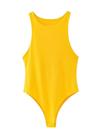 Body Con Verde Limão - Macacão Curto Sexy para Verão