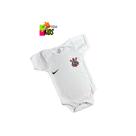 Body Corinthians Branco Mêsversário Futebol Baby 100% Algodão Infantil Body Corinthians Branco Mêsversário Futebol Baby 100% Algodão Infantil