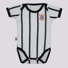Body Corinthians Jogo Infantil Branco